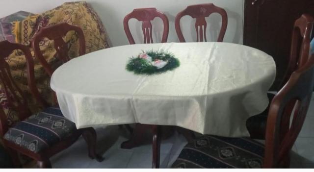 COMEDOR EN CEDRO 6 PUESTOS COMEDOR EN CEDRO 6 PUESTOS