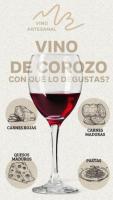Vino de Corozo marca María Barilla elaborado en Córdoba