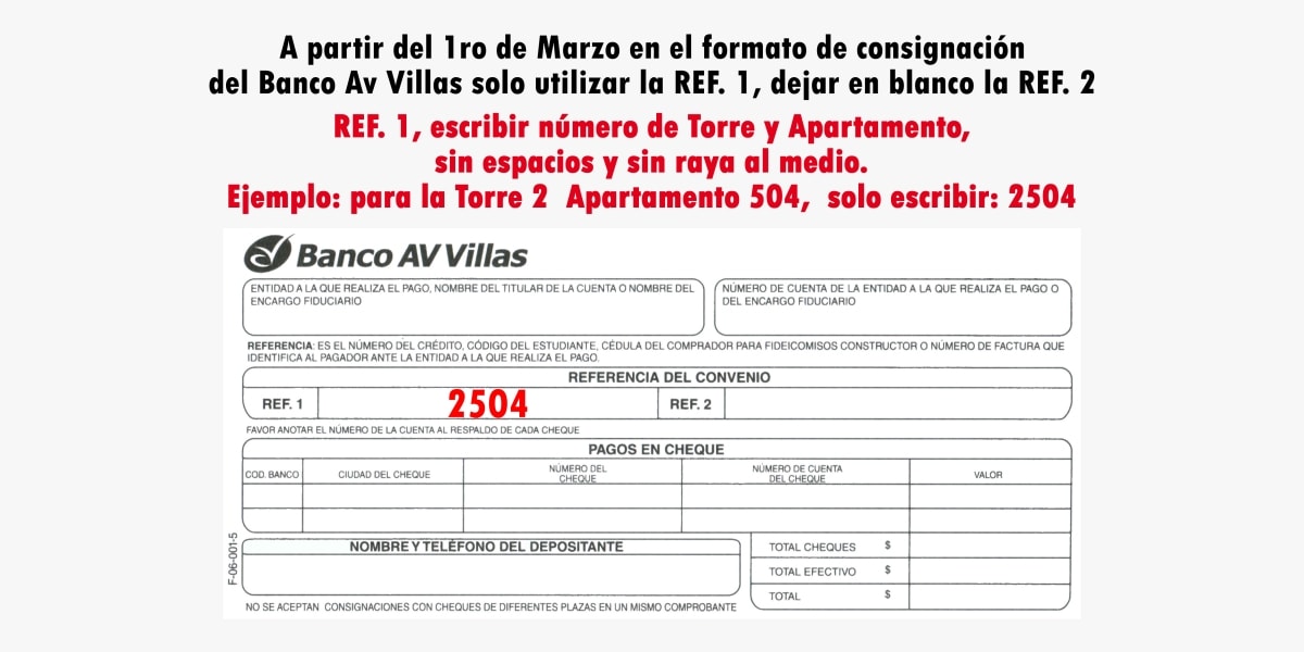 24-02-2022 Comunicado: Banco AV Villas: Consignación