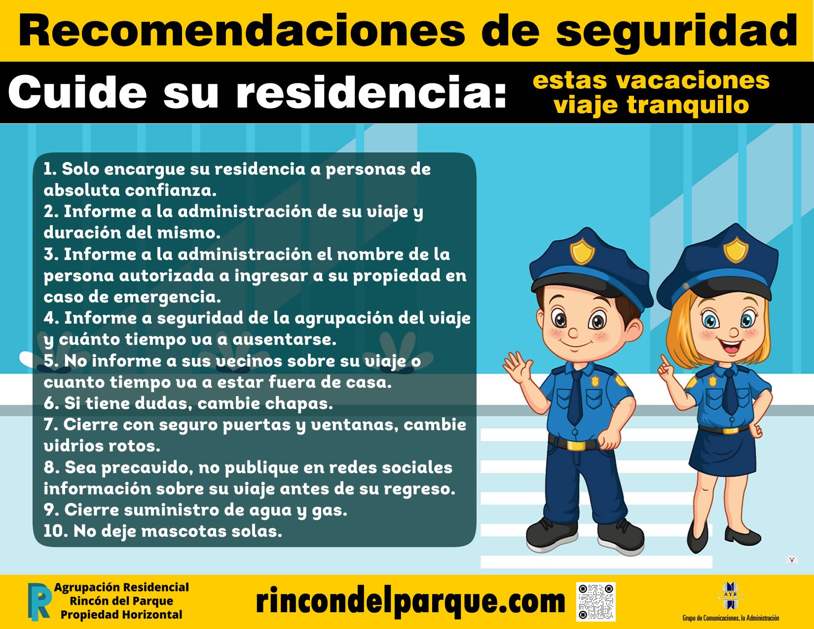 2024-06-21, Comunicado: Recomendaciones de Seguridad