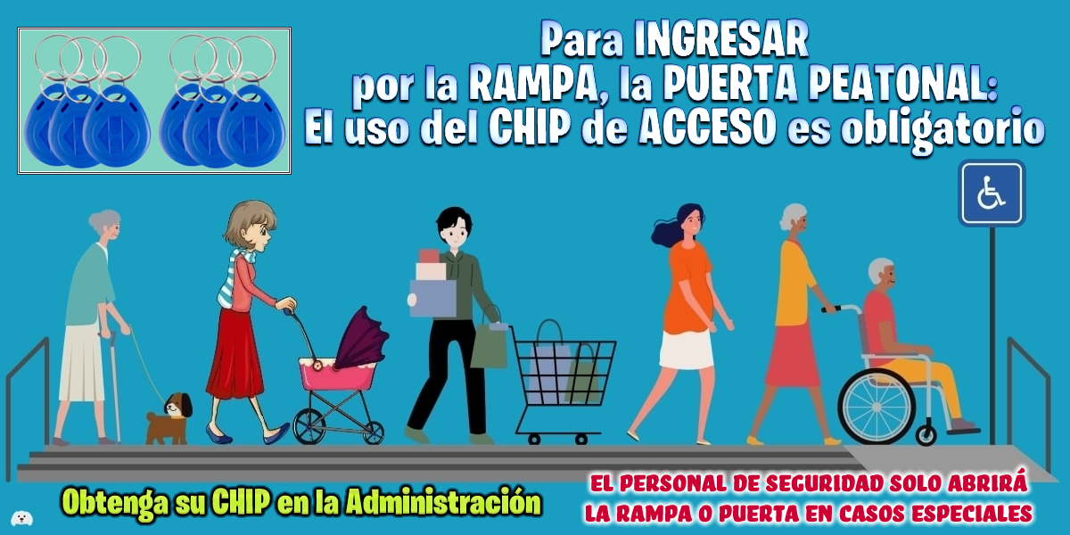 2024-12-03, Comunicado: Uso Obligatorio del CHIP de Acceso para Ingresar